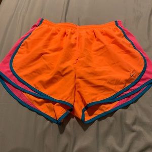 Orange Nike Shorts